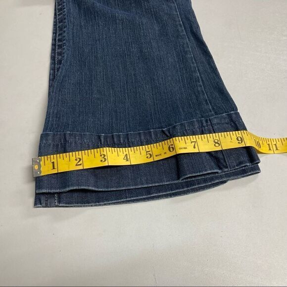 INC, International Concept, Women’s Jeans, Size 8, Blue, flare‎ hem, 28” inseam - Picture 4 of 10